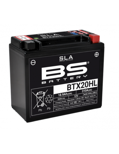 Batterie BS SLA BTX20HL Yamaha