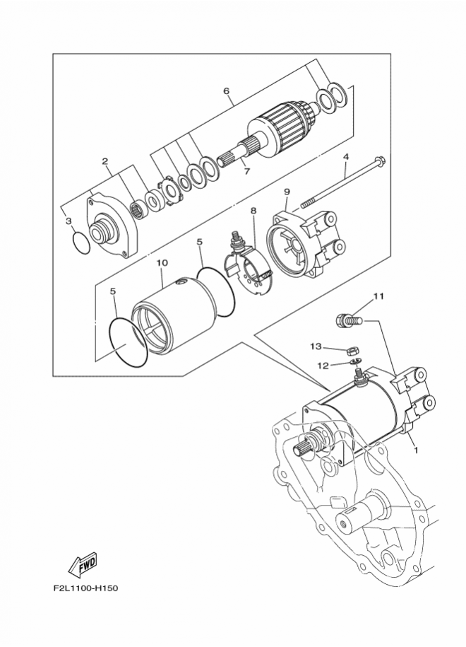 STARTING MOTOR