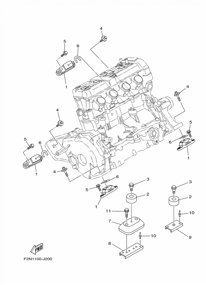 ENGINE MOUNT