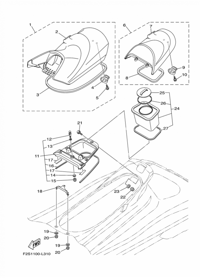 SEAT & UNDER LOCKER